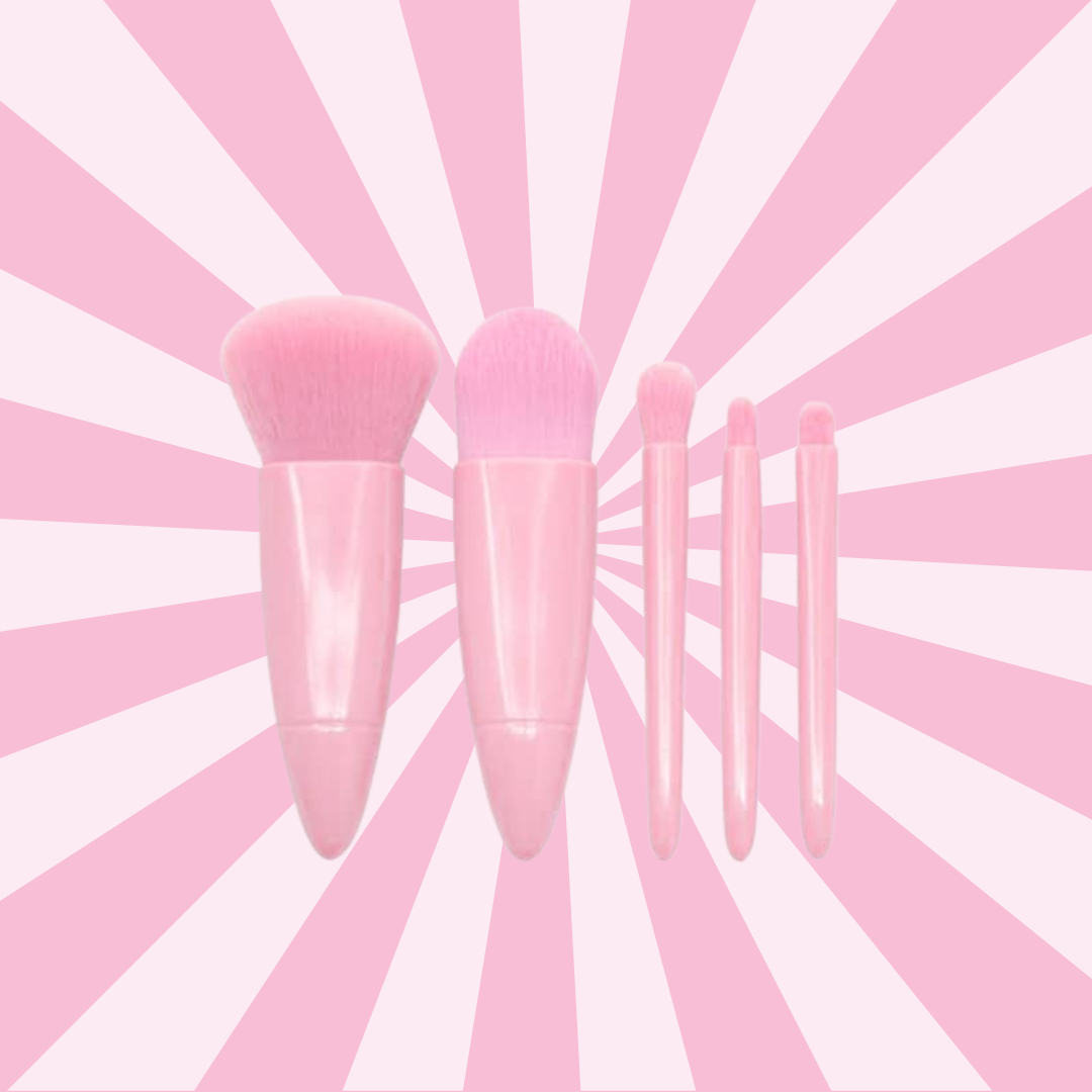 Mini Barbie brush set